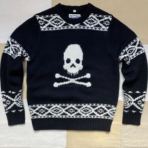 Schott NYC | Sweaters | Schott Nyc Jolly Roger Wool Blend Sweater